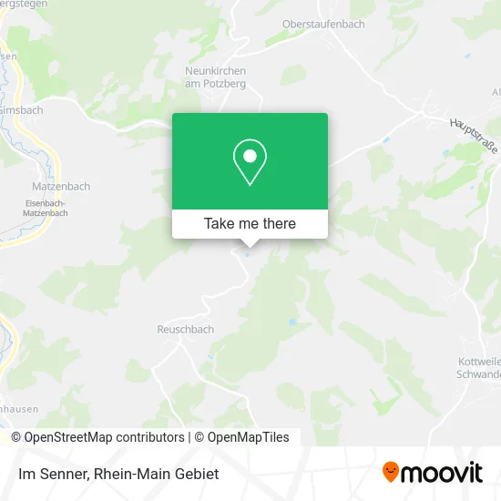 Im Senner map