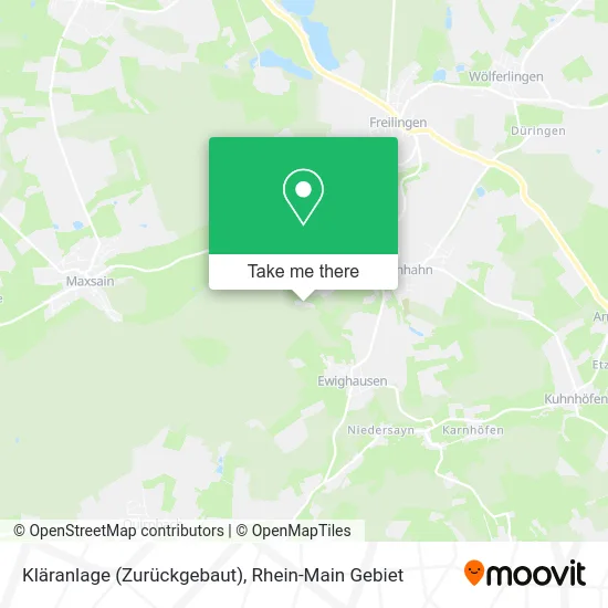 Карта Kläranlage (Zurückgebaut)