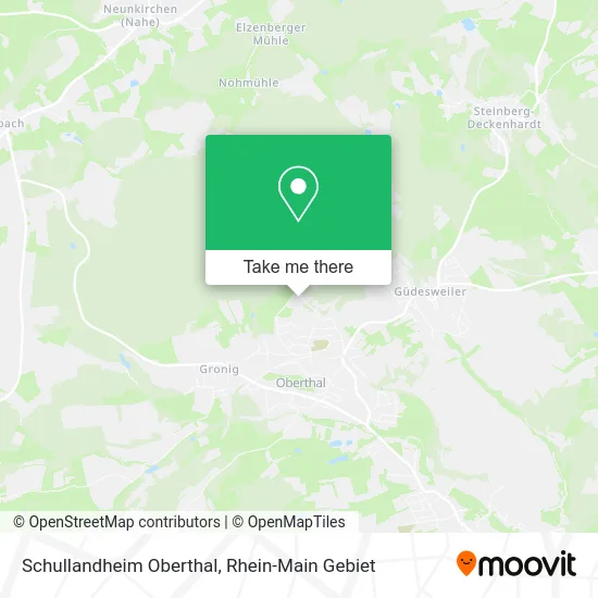 Карта Schullandheim Oberthal