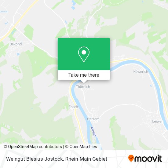 Карта Weingut Blesius-Jostock