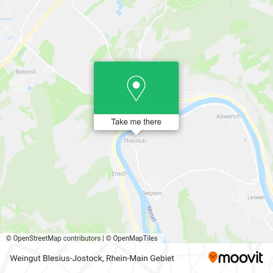 Карта Weingut Blesius-Jostock