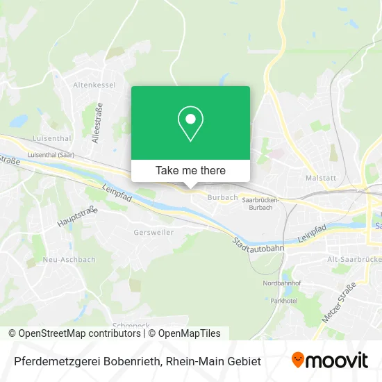 Карта Pferdemetzgerei Bobenrieth