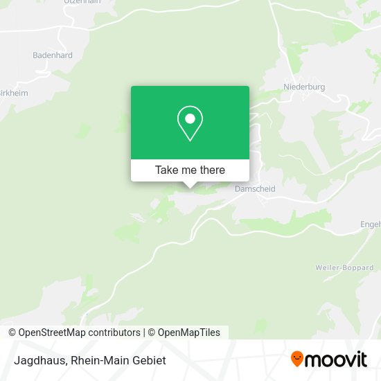 Jagdhaus map