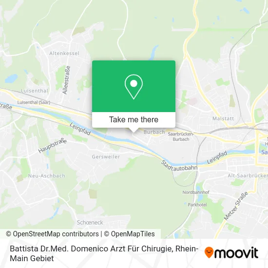 Battista Dr.Med. Domenico Arzt Für Chirugie map