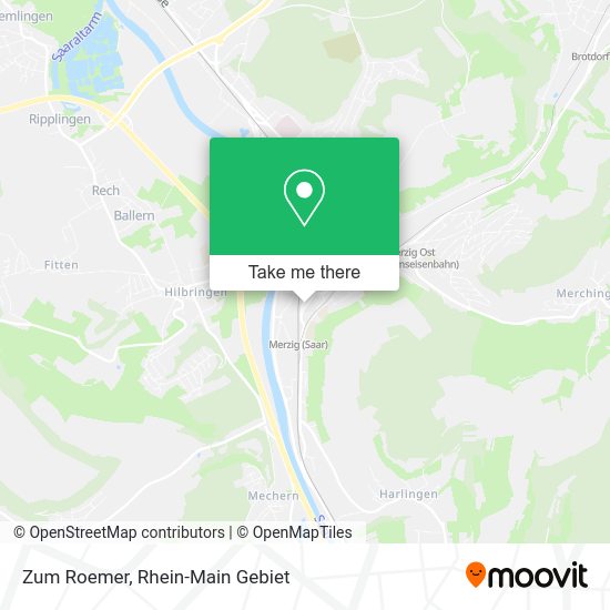 Карта Zum Roemer