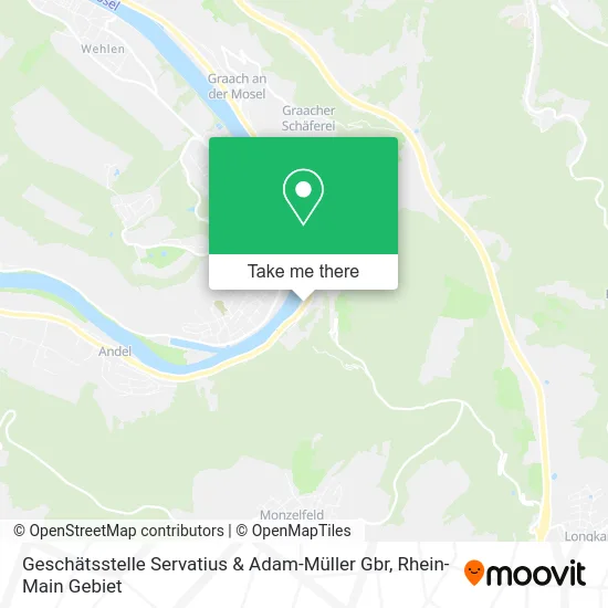 Карта Geschätsstelle Servatius & Adam-Müller Gbr