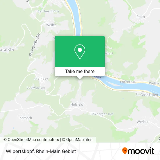 Wilpertskopf map