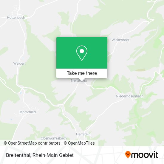 Карта Breitenthal