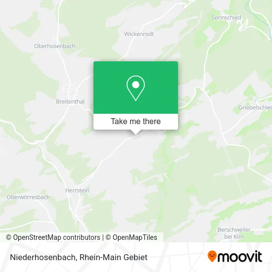 Карта Niederhosenbach
