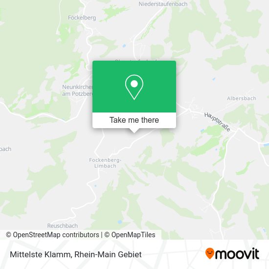Карта Mittelste Klamm