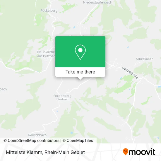 Карта Mittelste Klamm