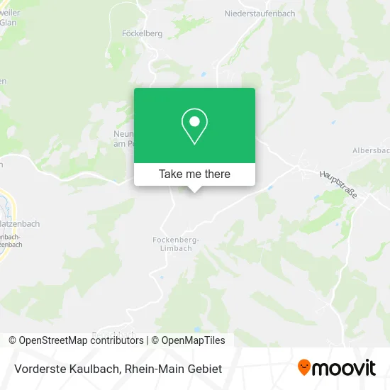 Карта Vorderste Kaulbach