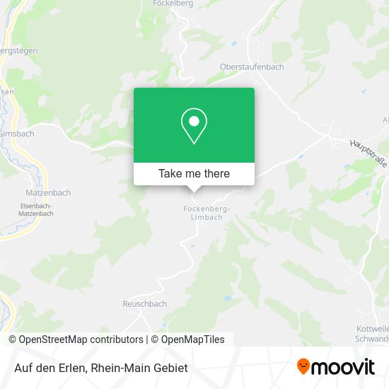 Карта Auf den Erlen