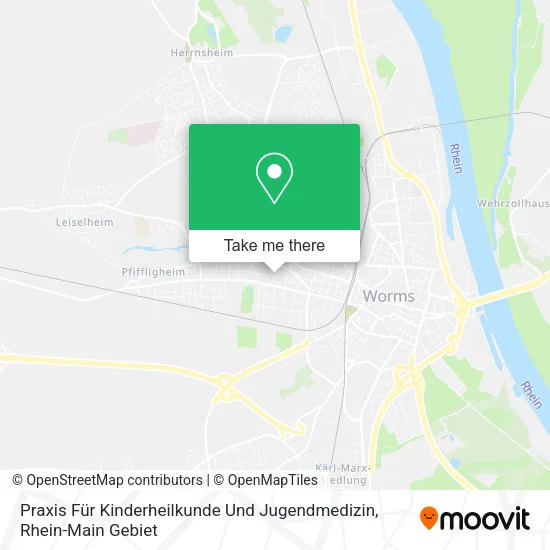 Карта Praxis Für Kinderheilkunde Und Jugendmedizin