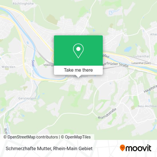 Карта Schmerzhafte Mutter