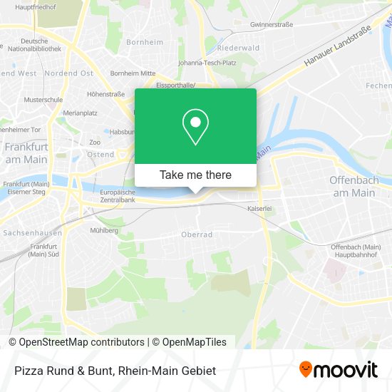 Карта Pizza Rund & Bunt