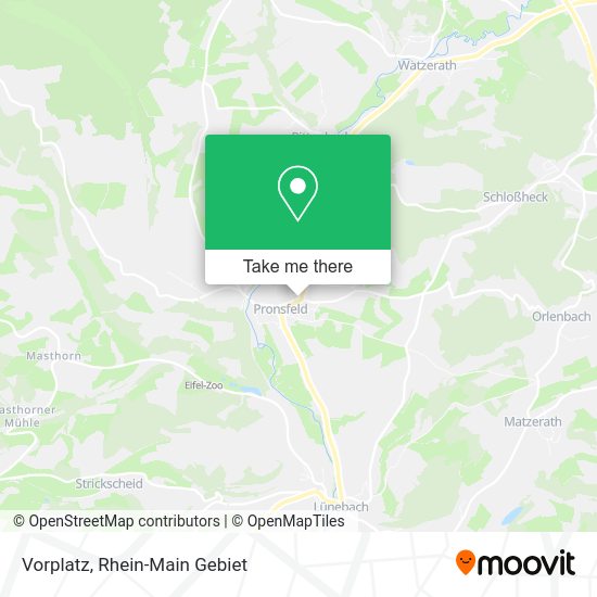 Карта Vorplatz