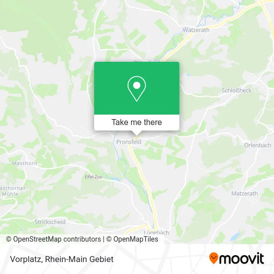 Карта Vorplatz