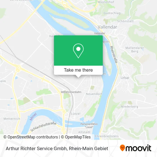 Карта Arthur Richter Service Gmbh