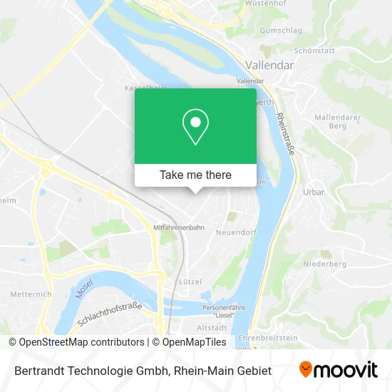 Карта Bertrandt Technologie Gmbh