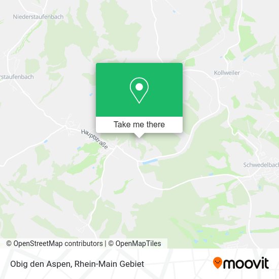 Карта Obig den Aspen