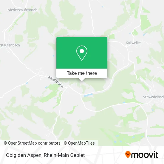 Карта Obig den Aspen