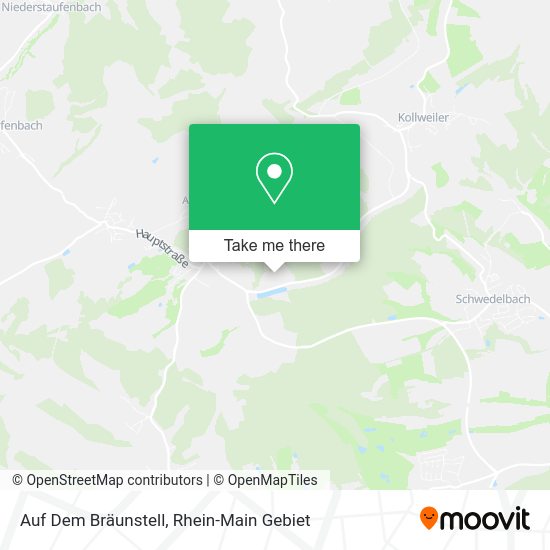Карта Auf Dem Bräunstell