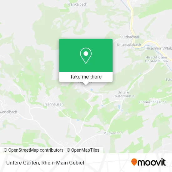 Карта Untere Gärten