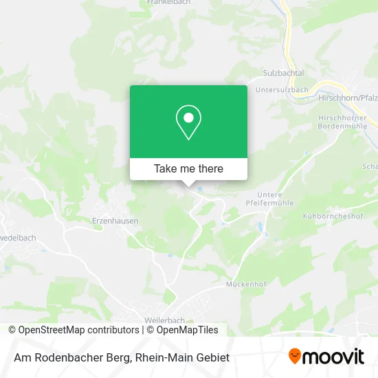 Карта Am Rodenbacher Berg