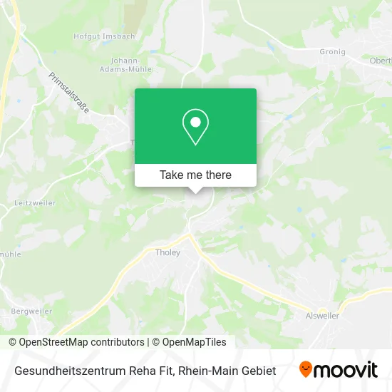 Карта Gesundheitszentrum Reha Fit