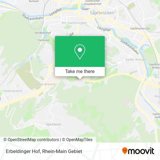 Карта Erbeldinger Hof