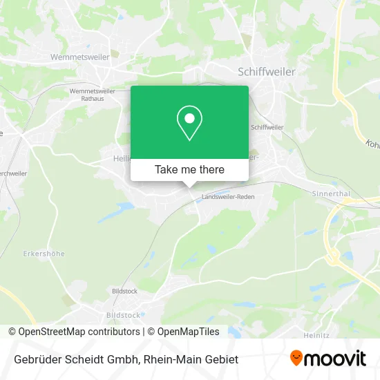 Карта Gebrüder Scheidt Gmbh