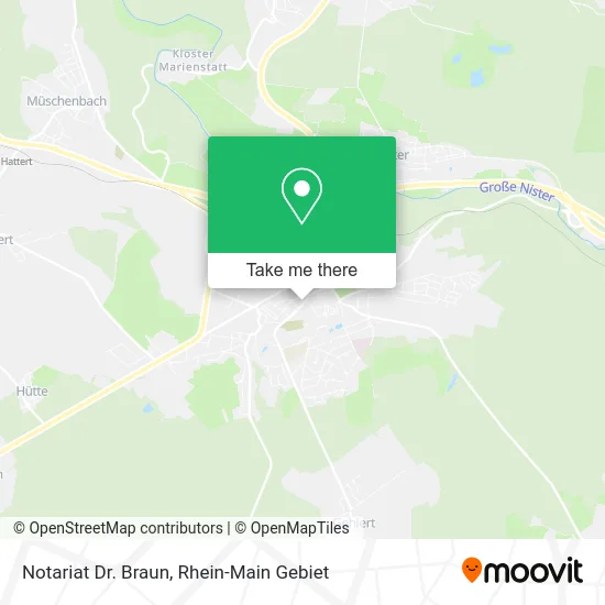 Карта Notariat Dr. Braun