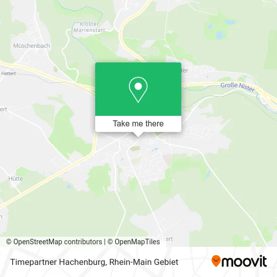 Карта Timepartner Hachenburg