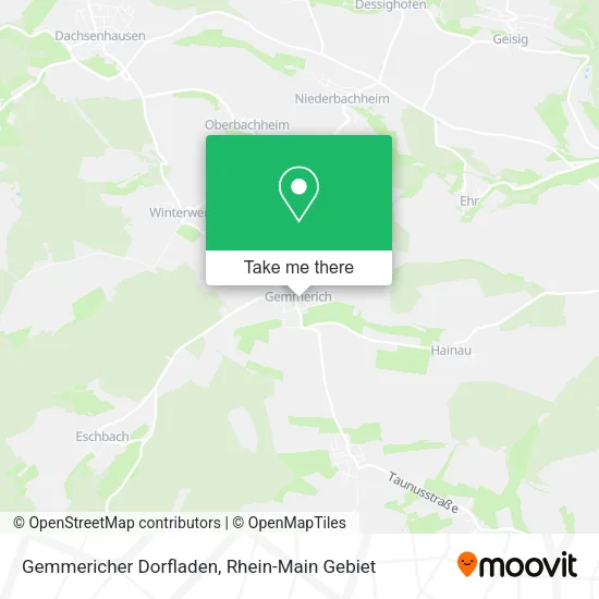 Карта Gemmericher Dorfladen
