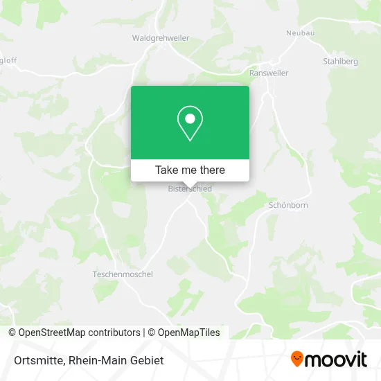 Ortsmitte map