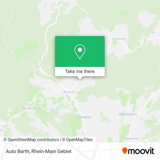 Карта Auto Barth