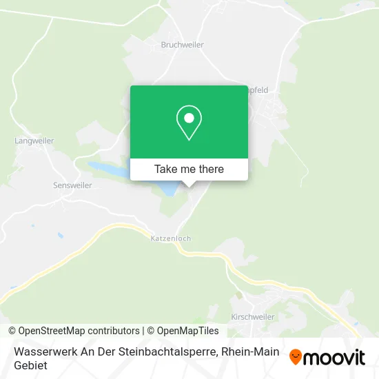 Карта Wasserwerk An Der Steinbachtalsperre
