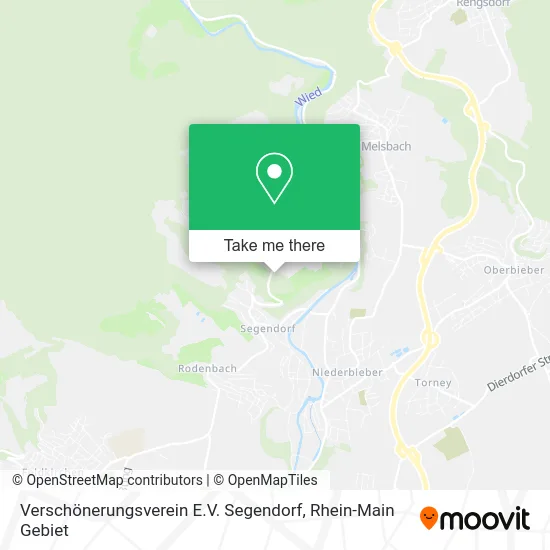 Карта Verschönerungsverein E.V. Segendorf