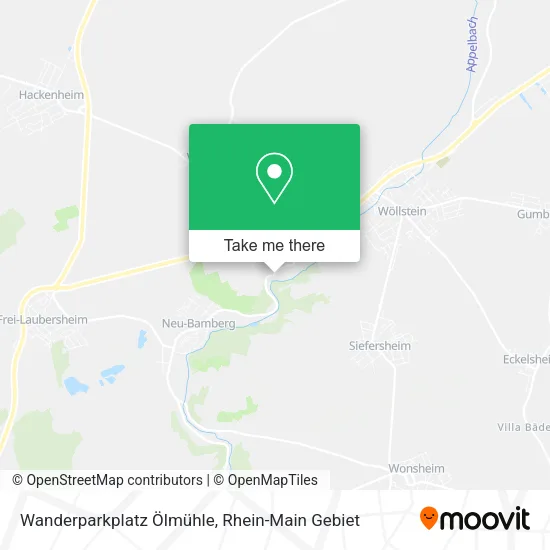 Карта Wanderparkplatz Ölmühle