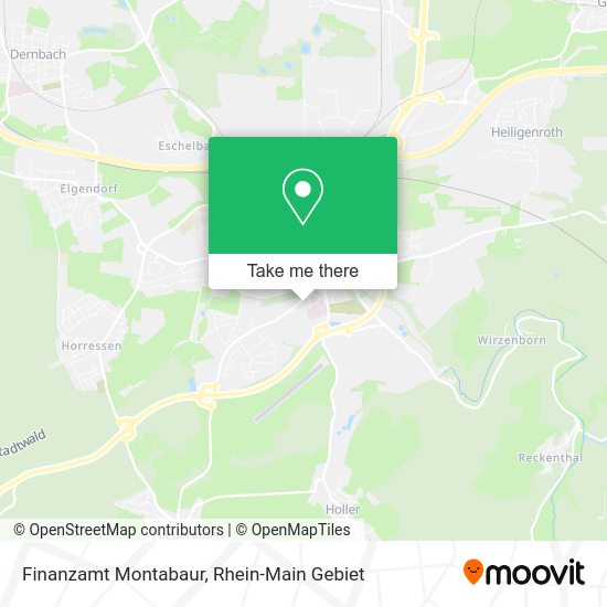 Карта Finanzamt Montabaur