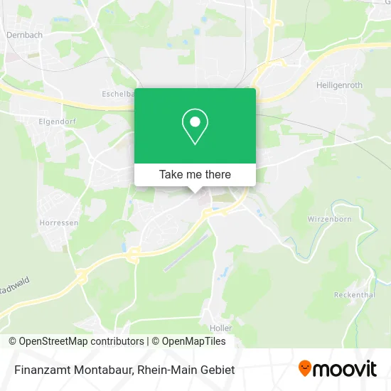 Карта Finanzamt Montabaur