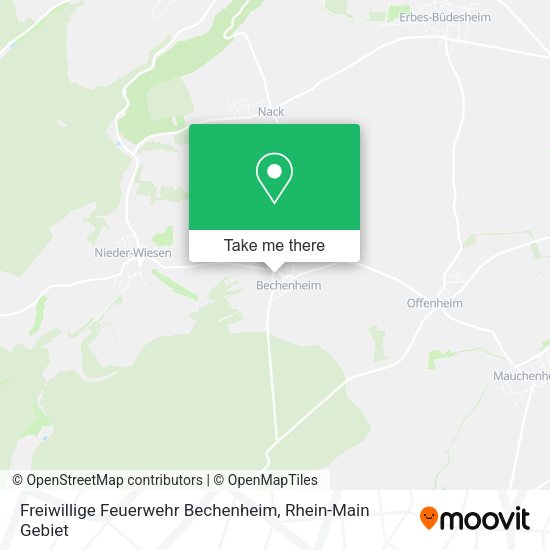 Карта Freiwillige Feuerwehr Bechenheim