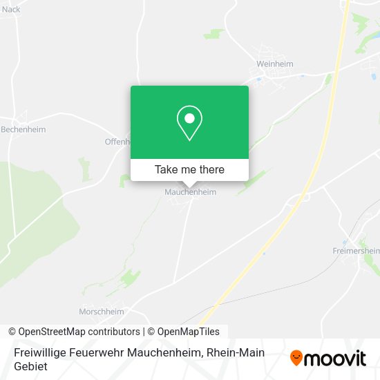 Карта Freiwillige Feuerwehr Mauchenheim