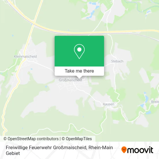 Карта Freiwillige Feuerwehr Großmaischeid