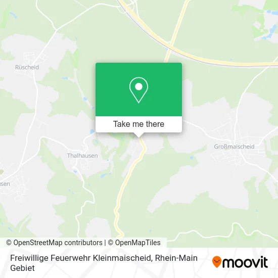 Карта Freiwillige Feuerwehr Kleinmaischeid