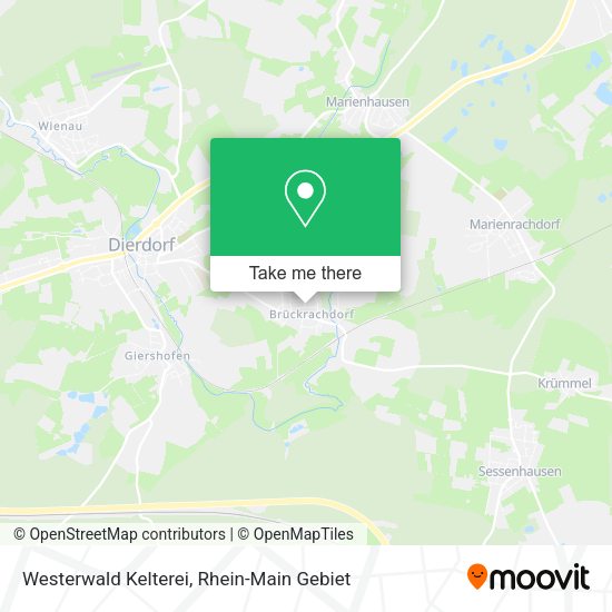 Карта Westerwald Kelterei