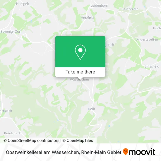 Карта Obstweinkellerei am Wässerchen