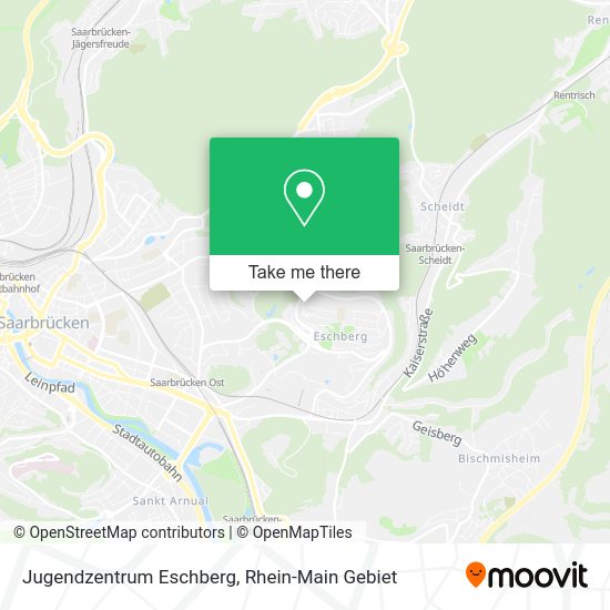 Карта Jugendzentrum Eschberg
