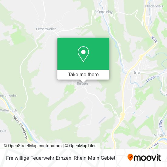 Карта Freiwillige Feuerwehr Ernzen